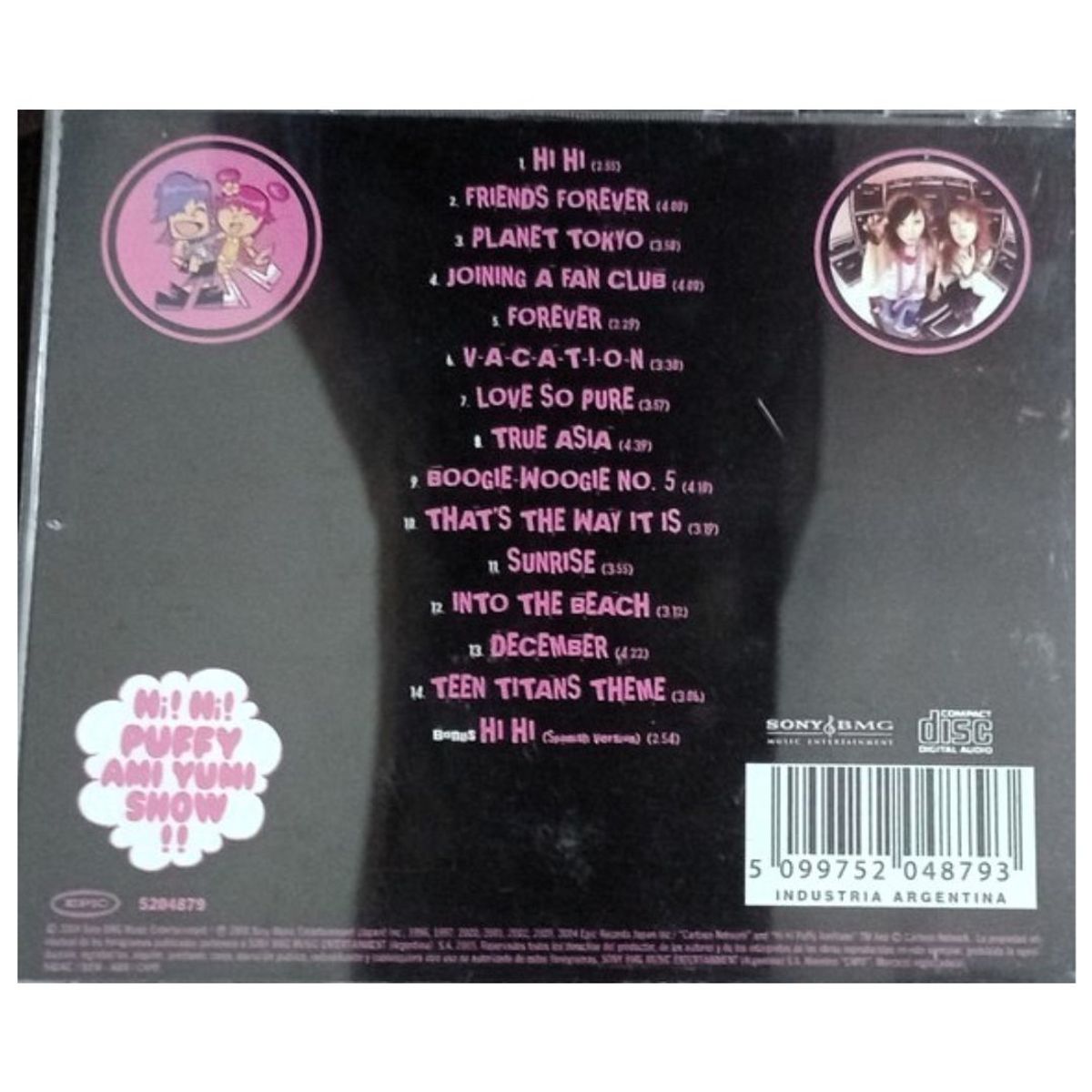 GENERICO - PUFFY AMIYUMI - HI HI PUFFY AMIYUMI / CD