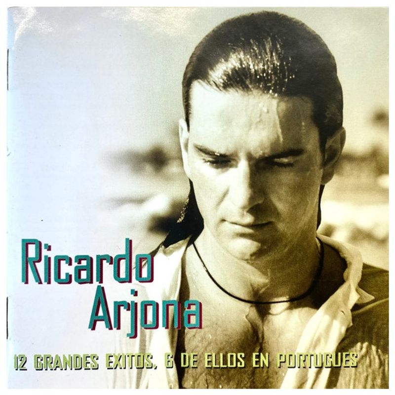 GENERICO - RICARDO ARJONA  - 12 GRANDES EXITOS 6 EN PORTUGUES   CD