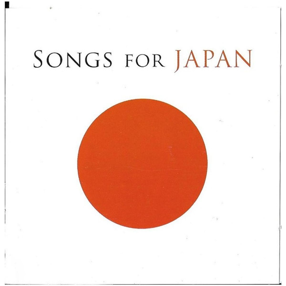 GENERICO - SONGS FOR JAPAN (2CD) - VARIOS ARTISTAS / CD