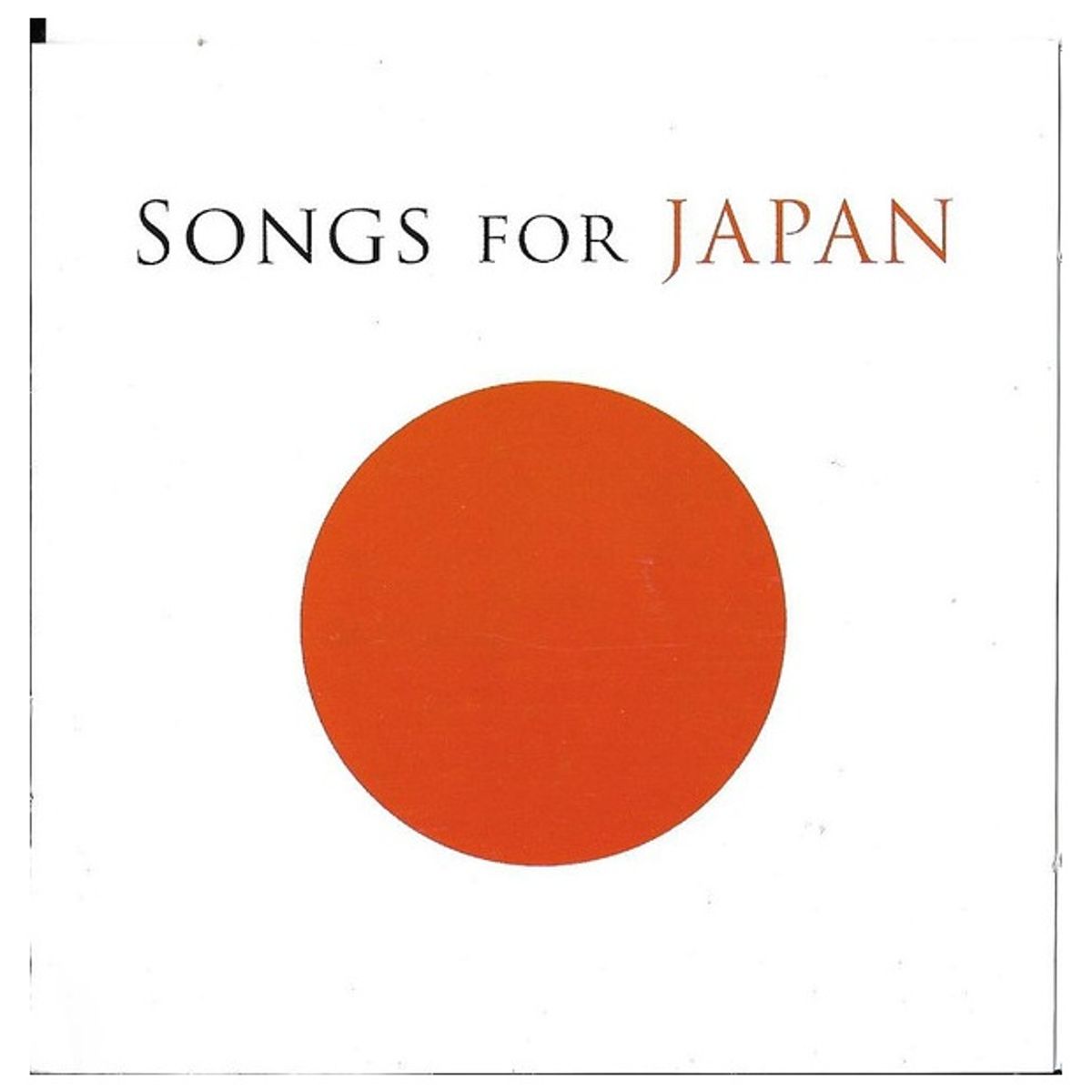 GENERICO - SONGS FOR JAPAN (2CD) - VARIOS ARTISTAS / CD