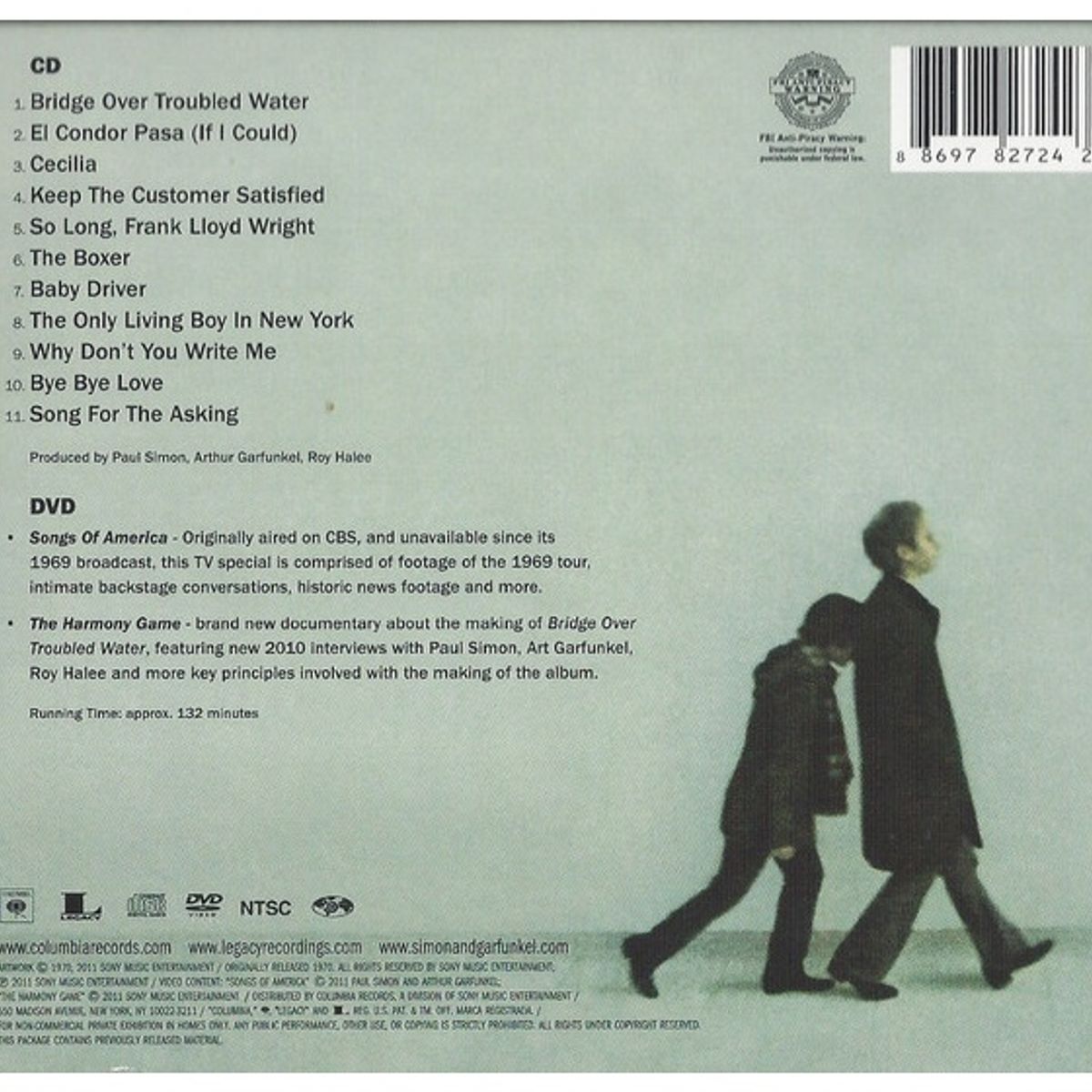 GENERICO - SIMON & GARFUNKEL - BRIDGE OVER TROUBLED WATER (CD+DVD) (DIGIPACK) / CD