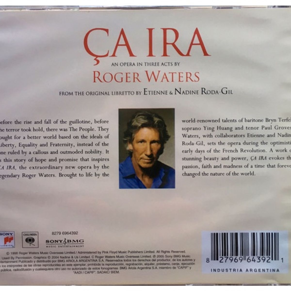 GENERICO - ROGER WATERS - ÇA IRA = THERE IS HOPE (2CD) / CD