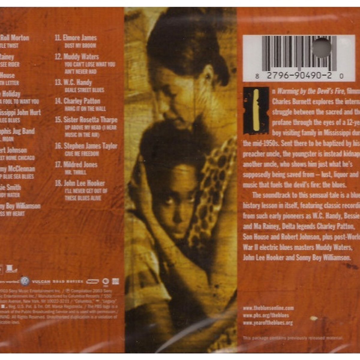 GENERICO - MARTIN SCORSESE PRESENTS THE BLUES - WARMING BY THE DEVIL'S FIRE - VARIOS ARTISTAS / CD