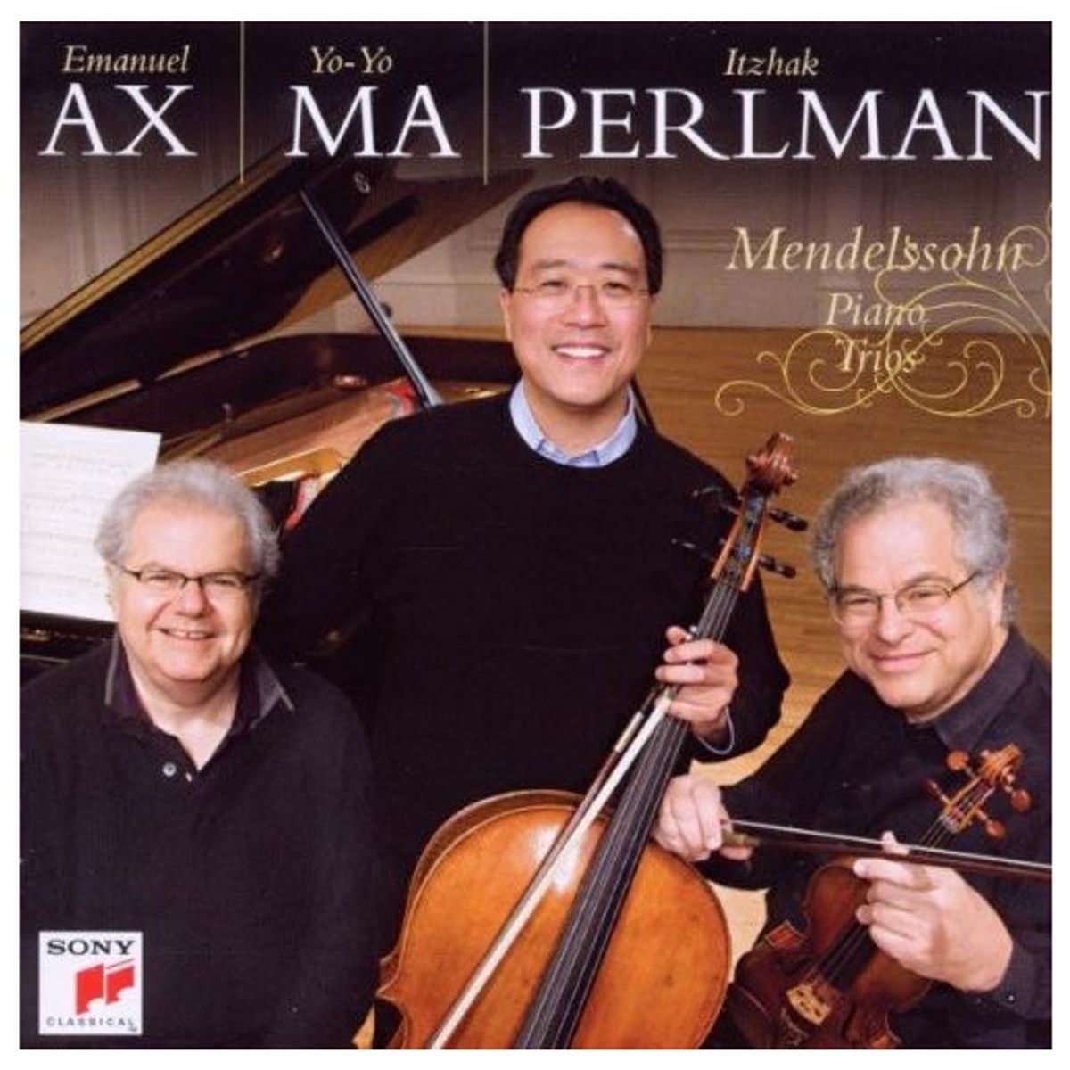 GENERICO - EMANUEL AX/YO-YO MA/ITZHAK PERLMAN - MENELSSOHN PIANO TRIOS OP. 49 & 66 / CD