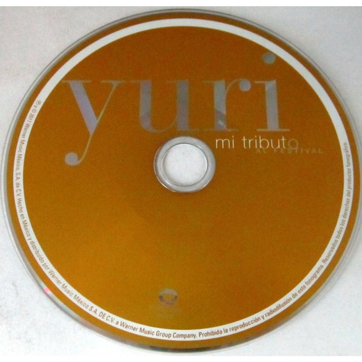 GENERICO - YURI - MI TRIBUTO AL FESTIVAL  / CD