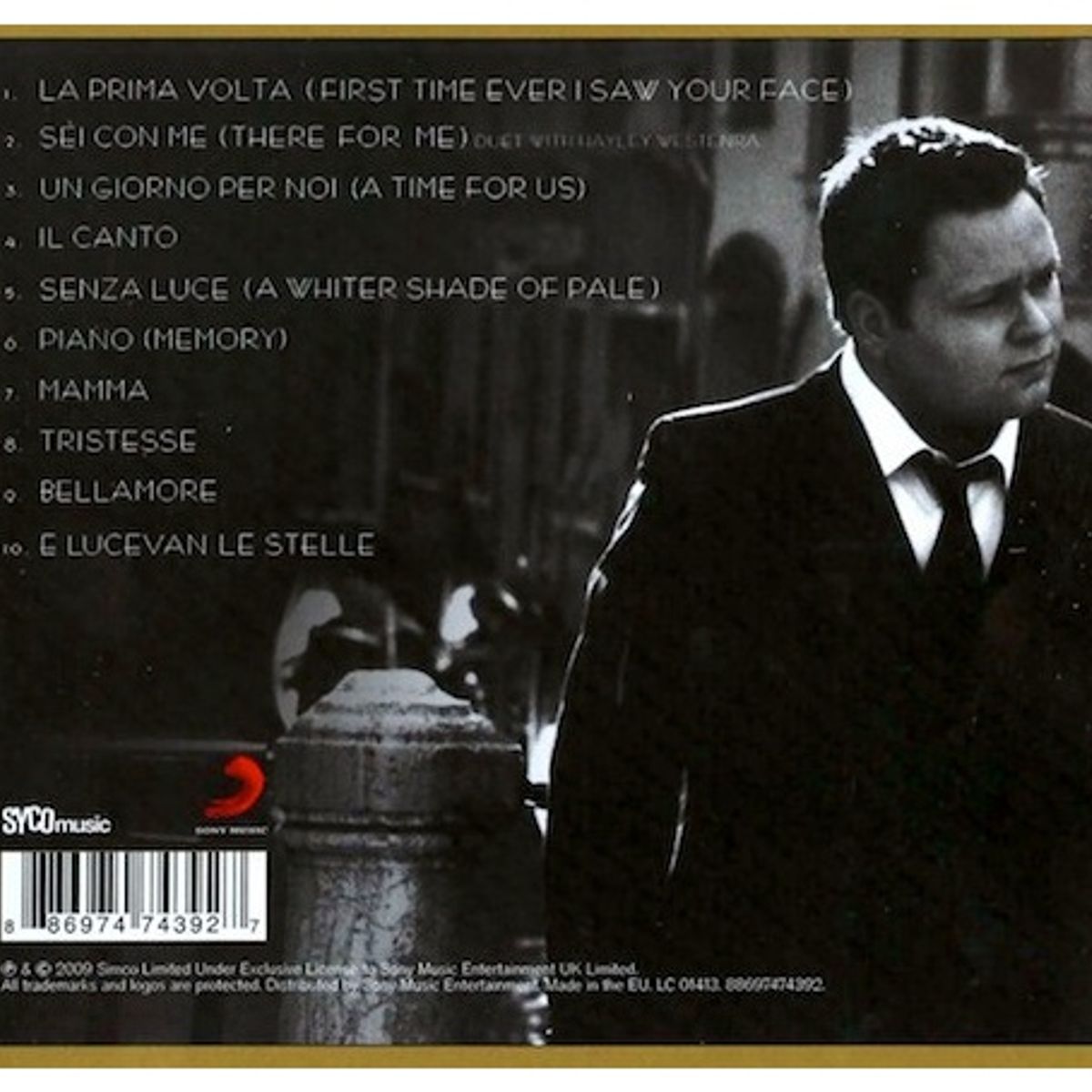 GENERICO - PAUL POTTS - PASSIONE / CD