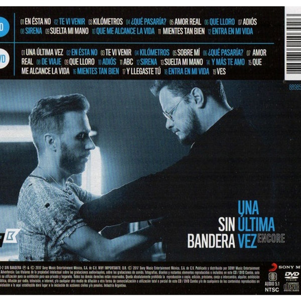 GENERICO - SIN BANDERA - UNA ÚLTIMA VEZ ENCORE (CD+DVD) / CD