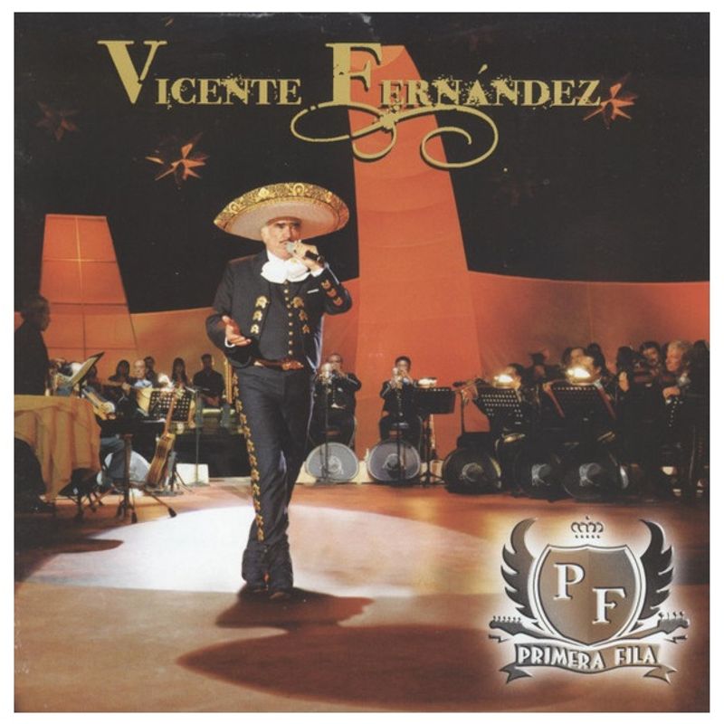 GENERICO - VICENTE FERNANDEZ - PRIMERA FILA CD+DVD  CD