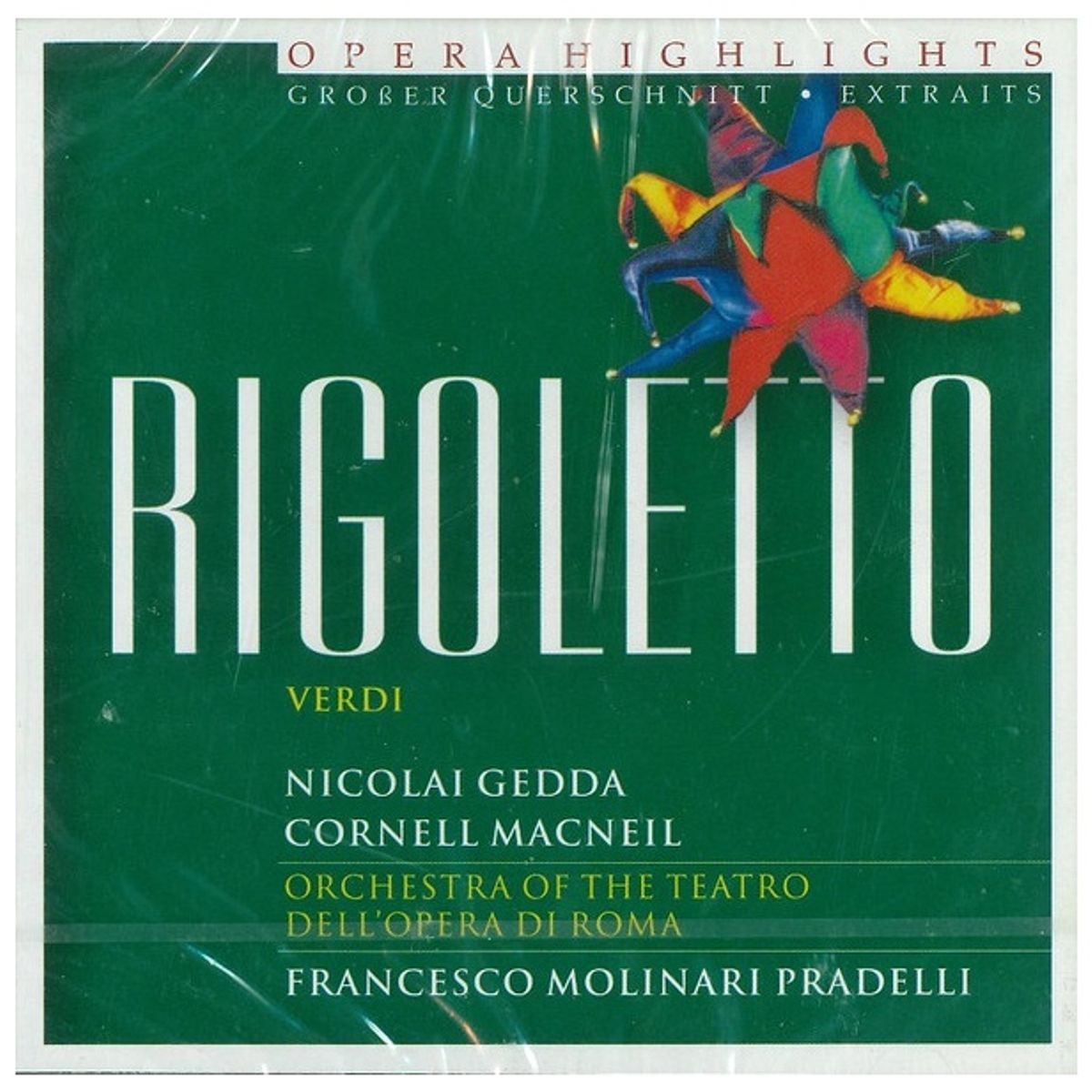 GENERICO - RIGOLETTO - OPERA HIGHLIGHTS - GIUSEPPE VERDI / CD