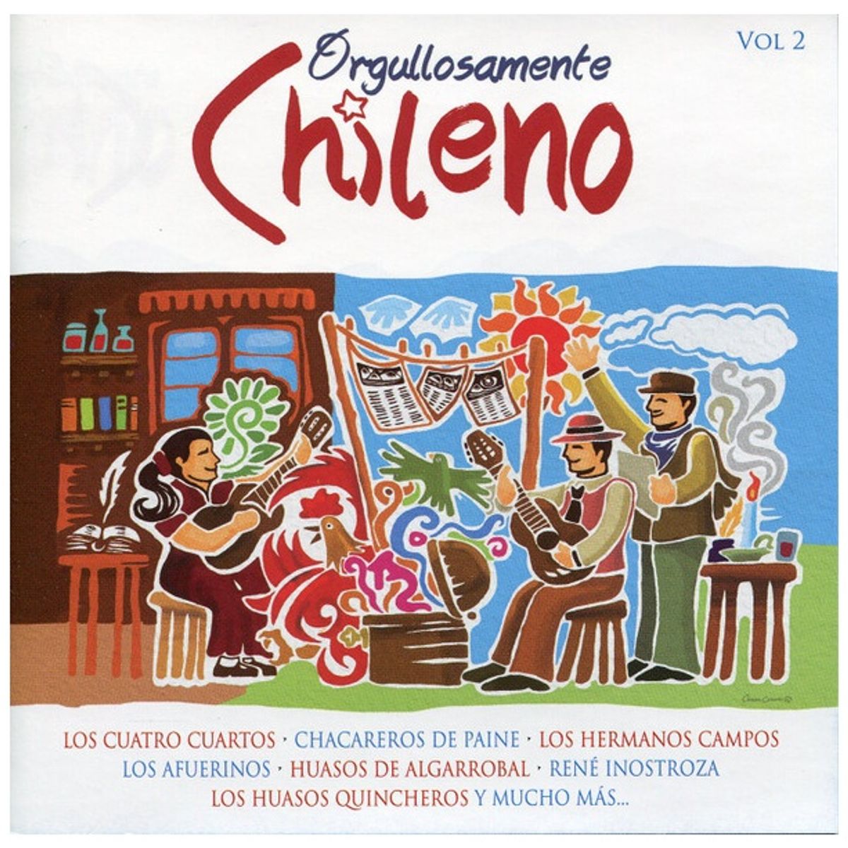 GENERICO - ORGULLOSAMENTE CHILENO VOL 2 - VARIOS ARTISTAS / CD