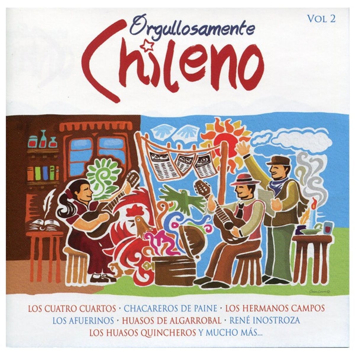GENERICO - ORGULLOSAMENTE CHILENO VOL 2 - VARIOS ARTISTAS / CD
