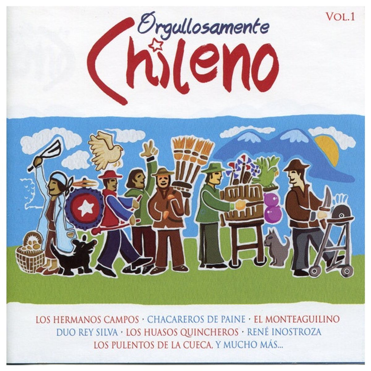 GENERICO - ORGULLOSAMENTE CHILENO VOL 1 - VARIOS ARTISTAS / CD