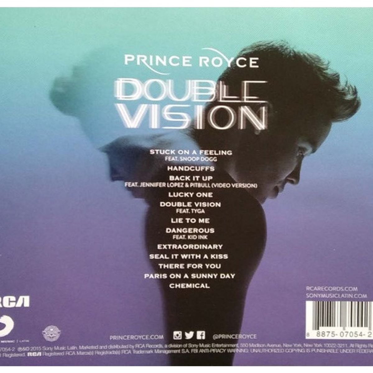 GENERICO - PRINCE ROYCE - DOUBLE VISION / CD