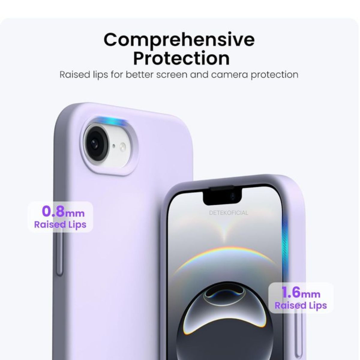 GENERICO - Carcasa Silicona Color Para iPhone 16e