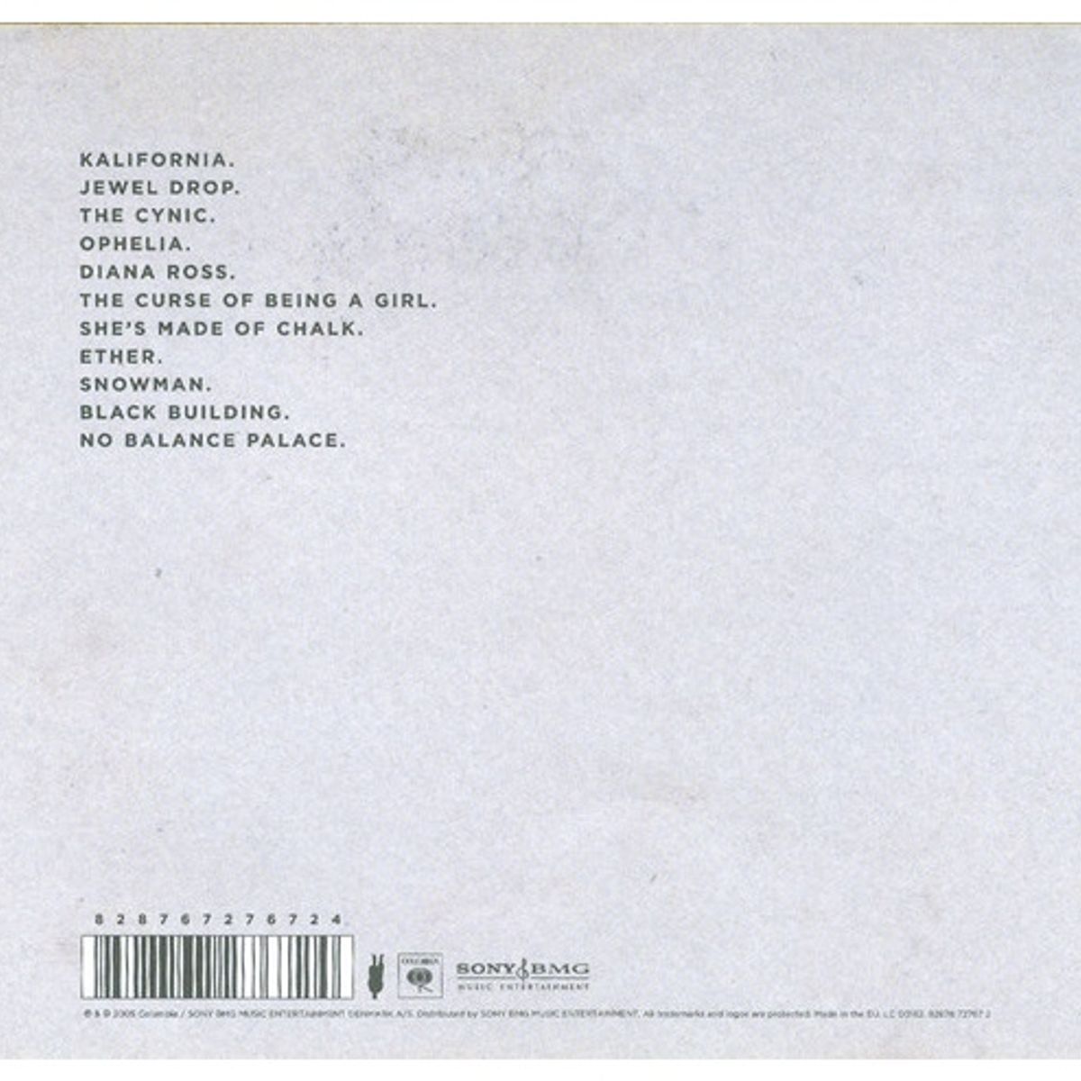 GENERICO - KASHMIR - NO BALANCE PALACE  CD