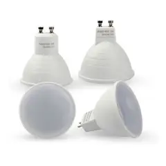 LISM - Pack 10 Ampolletas Gu10 7w = 50w Tipo Dicroica Sec