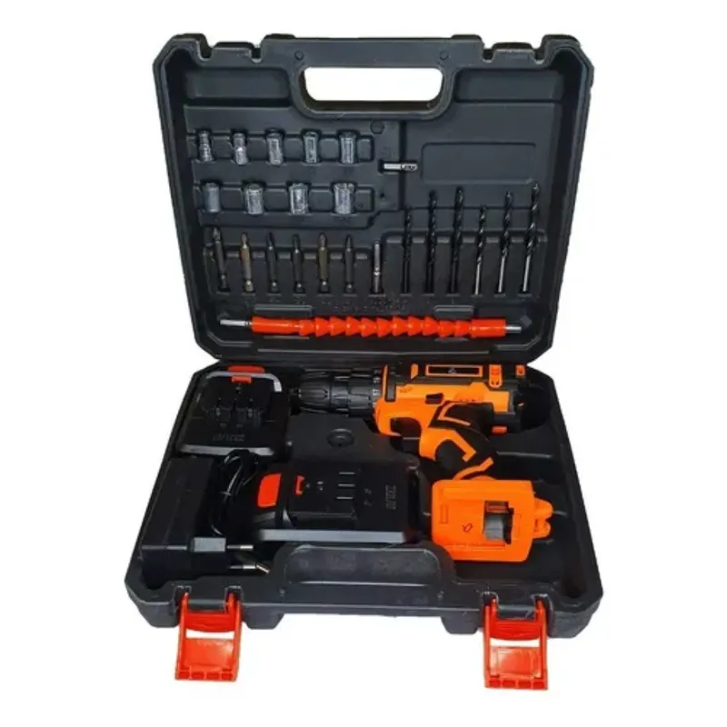 LISM - Taladro Inalambrico 18-36n.m 10mm + 2 Bat 21v 6000 Mah