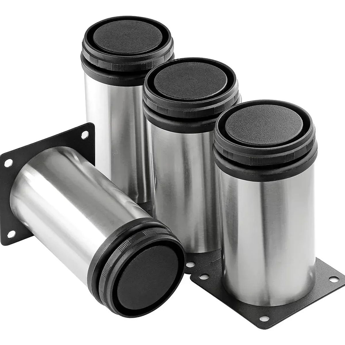 KUANGYE - Pack 4 Pata Regulable Para Mueble 50x120mm