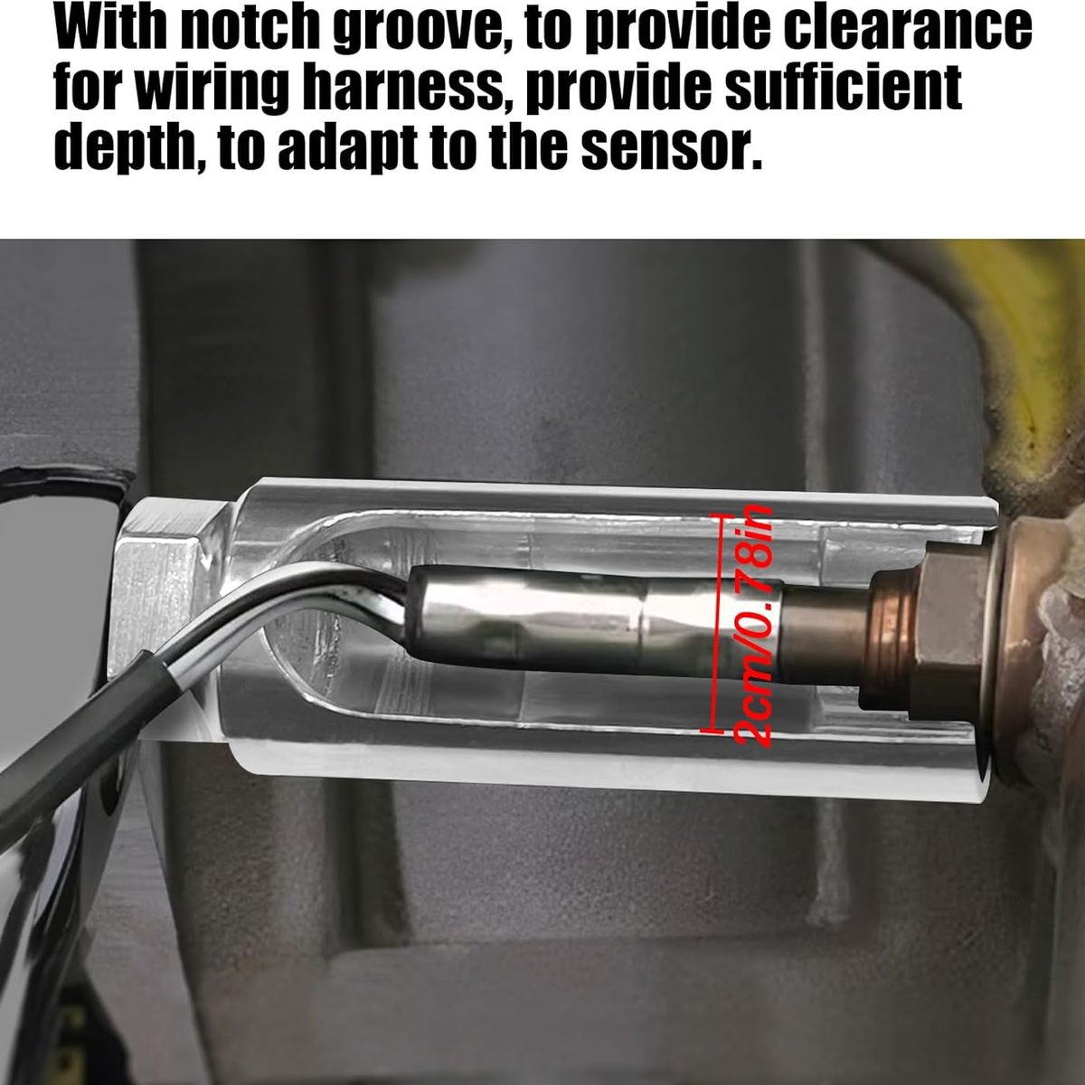 KUANGYE - Dado Sensor Oxigeno Sonda Lambda 22mm