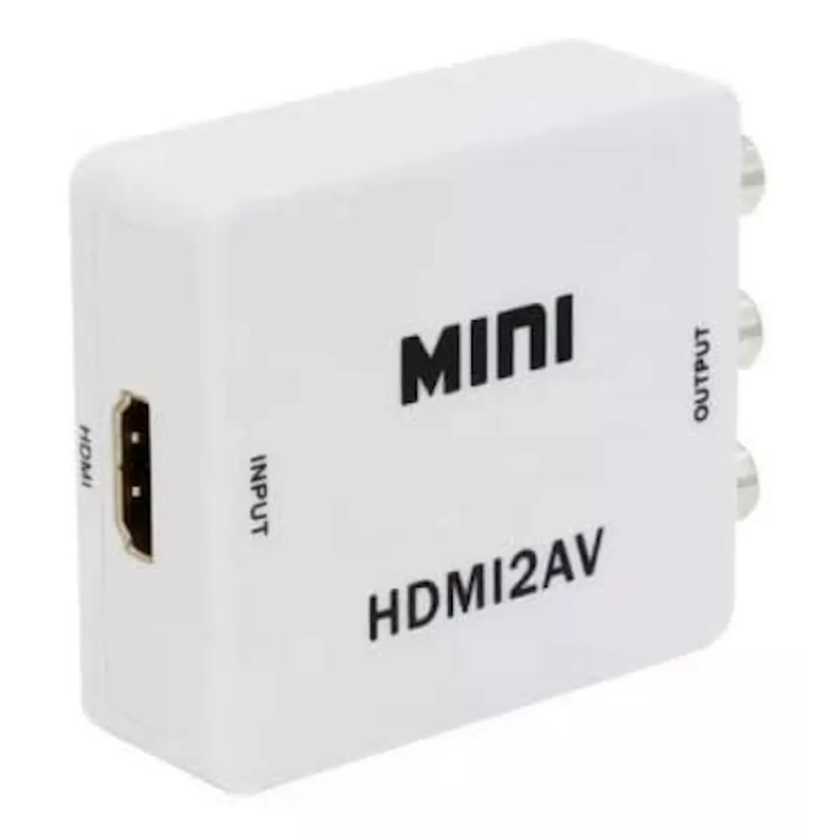 MALIK - Convertidor HDMI a AV Perfecto para Monitores Antiguos