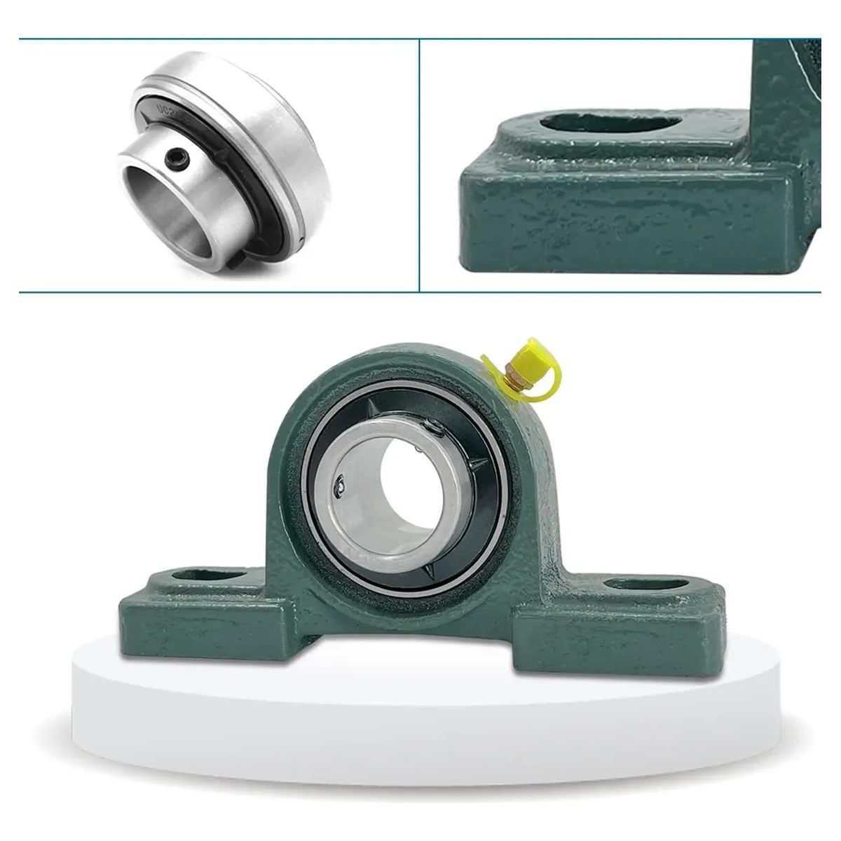 KUANGYE - Soporte Ucp-206 (descanso O Chumacera P-206) Eje 30 Mm