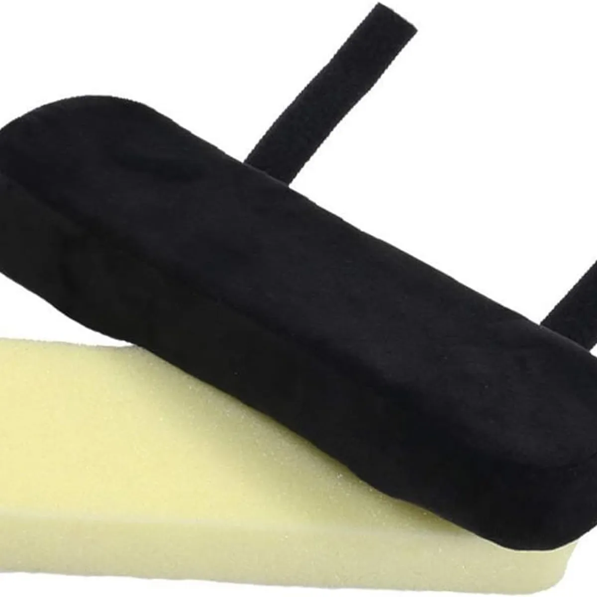 KUANGYE - Cojín Para Apoya Brazo De Silla Ruedas Comodo Suave Negro