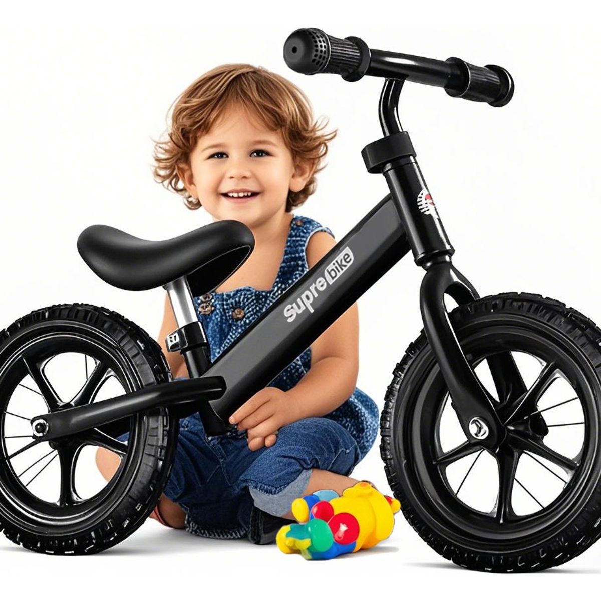 BLLOQ - Bicicleta De Equilibrio Sin Pedales 1-5 Años Niños Regalo