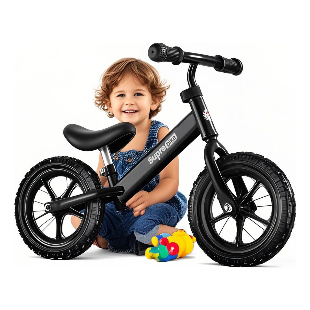 BLLOQ - Bicicleta De Equilibrio Sin Pedales 1-5 Años Niños Regalo