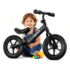 BLLOQ - Bicicleta De Equilibrio Sin Pedales 1-5 Años Niños Regalo