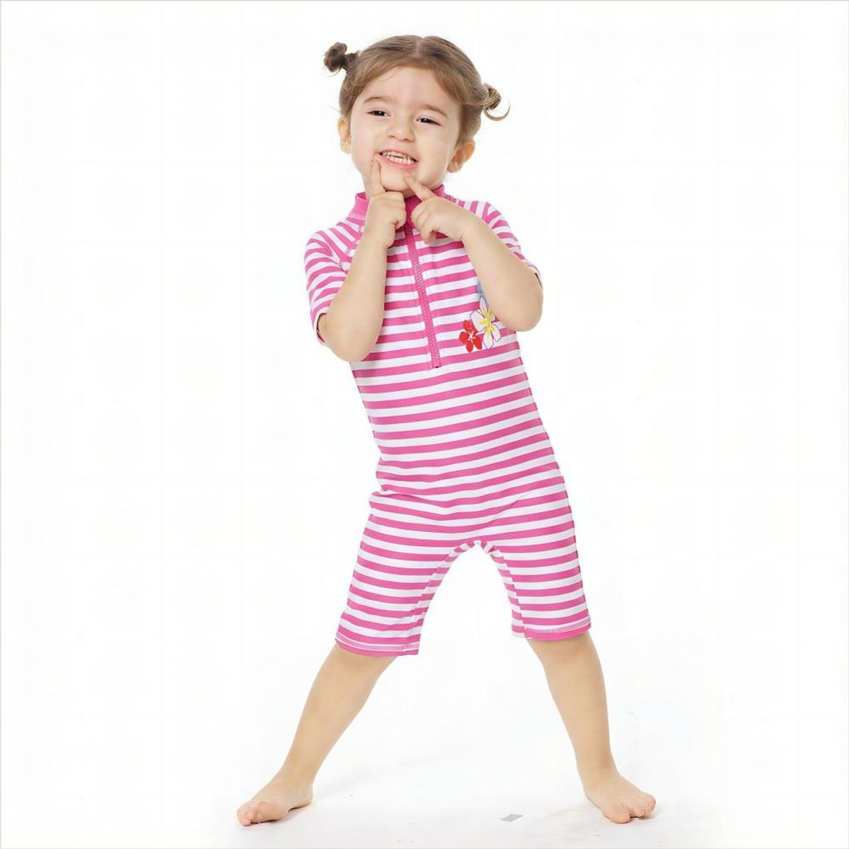 BONVERANO - Traje De Baño Bebé Niñas Protección Solar UV