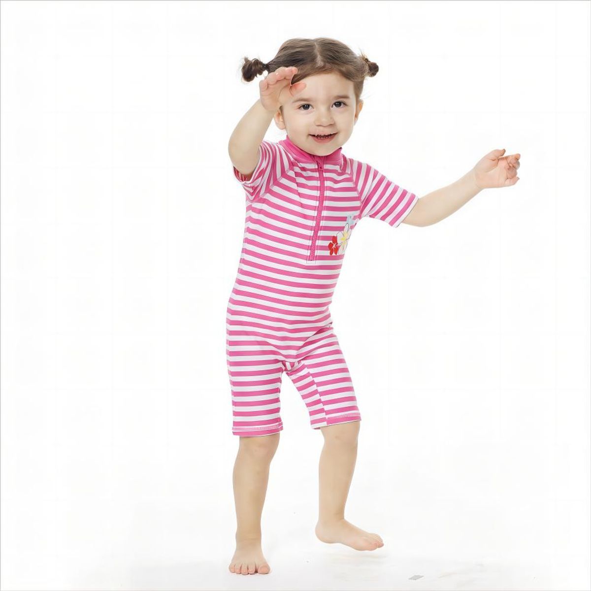 BONVERANO - Traje De Baño Bebé Niñas Protección Solar UV