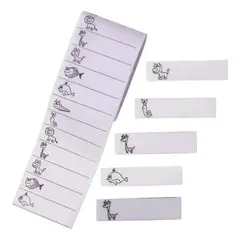 KUANGYE - 100 Etiquetas Planchables Para Marcar Ropa
