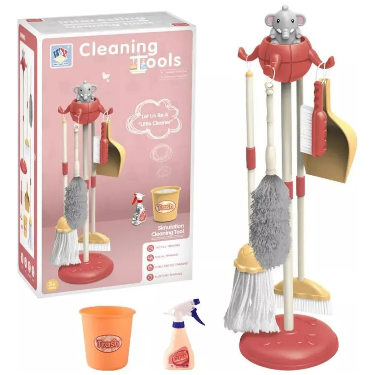 TOYUN TOYUN - Set Aseo Juego De Limpieza Juguete Didáctico Para Niños