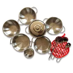 VATYERTY - 13 juguetes de acero inoxidable para jugar a la imaginación