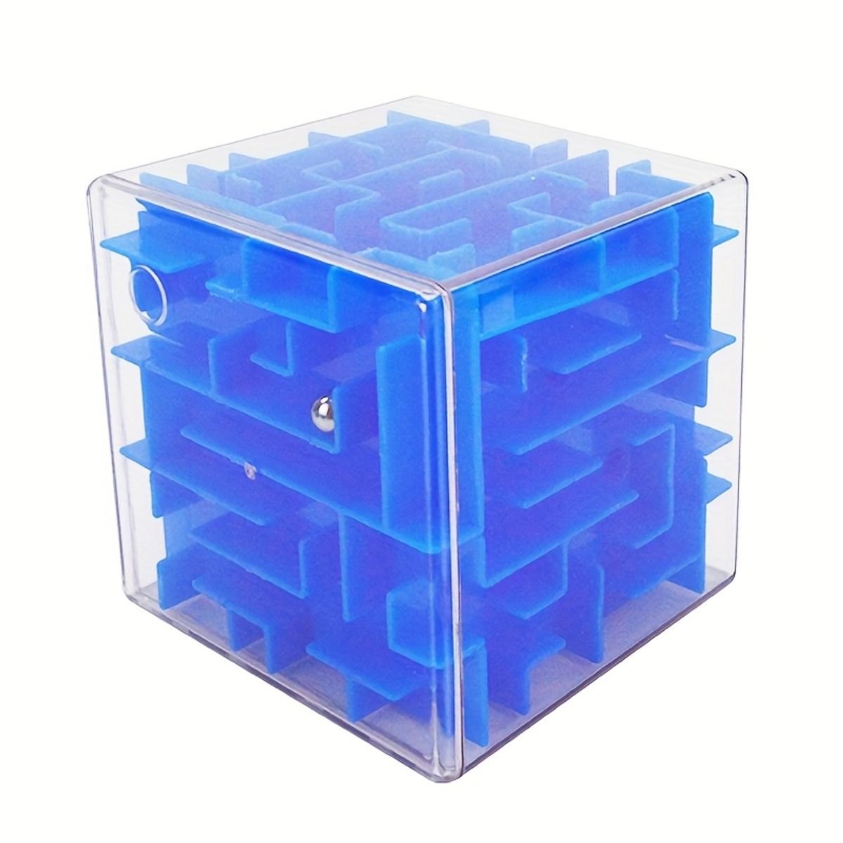 VATYERTY - Juguetes de perlas de cubo de laberinto 3D Azul