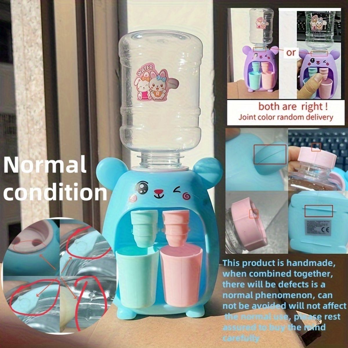 VATYERTY - Dispensador de agua para pequeños Multi