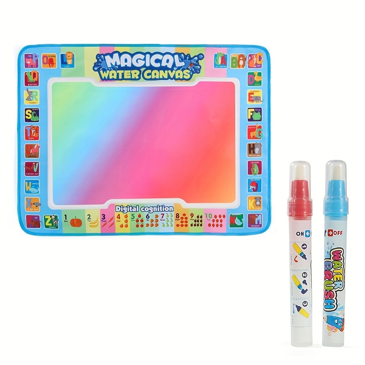 VATYERTY - Juego de lienzos de acuarela mágicos y divertidos para niños Azul