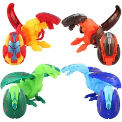 VATYERTY - 24 huevos de dinosaurio para fiesta color aleatorio