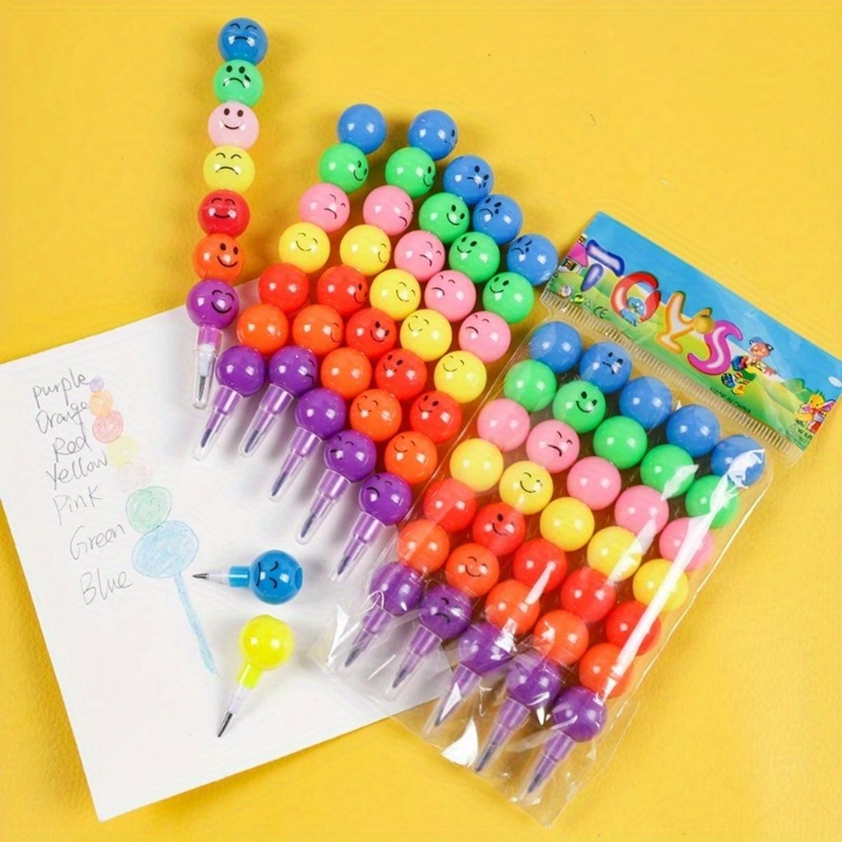VATYERTY - 15 crayones de colores color aleatorio