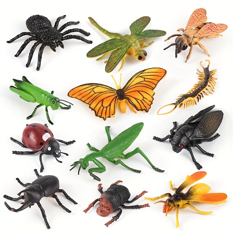 VATYERTY - 12 modelos realistas de insectos