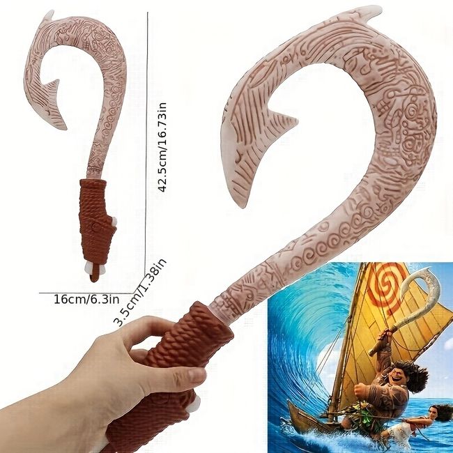 VATYERTY - Disfraz de sirena de Moana arma Moe