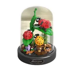 DANWEILE - Mini bloques construcción de partículas educativos-mariquita