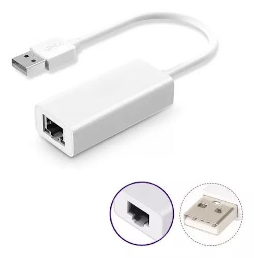 Convertidor USB a Ethernet Facil de Usar y Portatil