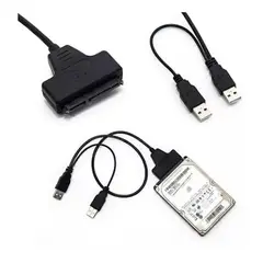 MALIK - Adaptador SATA a USB 3.0 con Cable de Alimentación