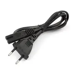 MALIK - Cable Tipo 8 C7 1.8mts - Enchufe Nacional Seguro