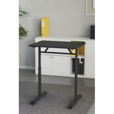 Imagen 2 del producto Escritorio con Altura Ajustable 100x60x63-86cm Funcional Tenerife Negro