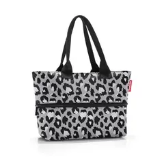 REISENTHEL - Bolso de compras shopper e1 - leo nero - Gris