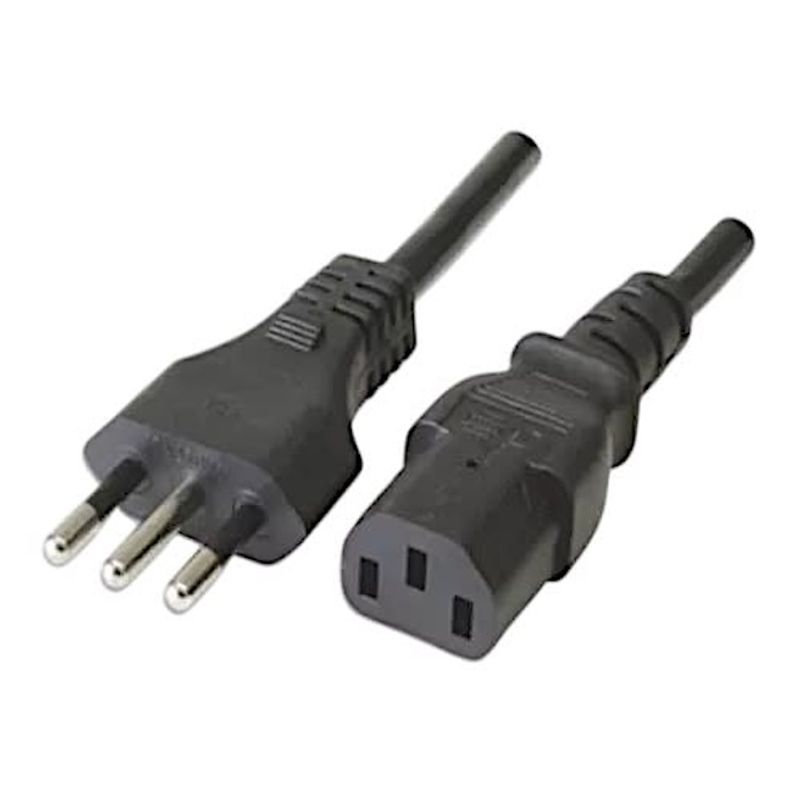 MALIK - Cable Poder Monitor 1.8 m - Compatible con PC y Pantallas