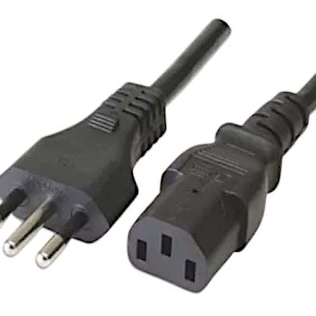 MALIK - Cable Alimentación Monitor PC 1.8 m - Conector Seguro