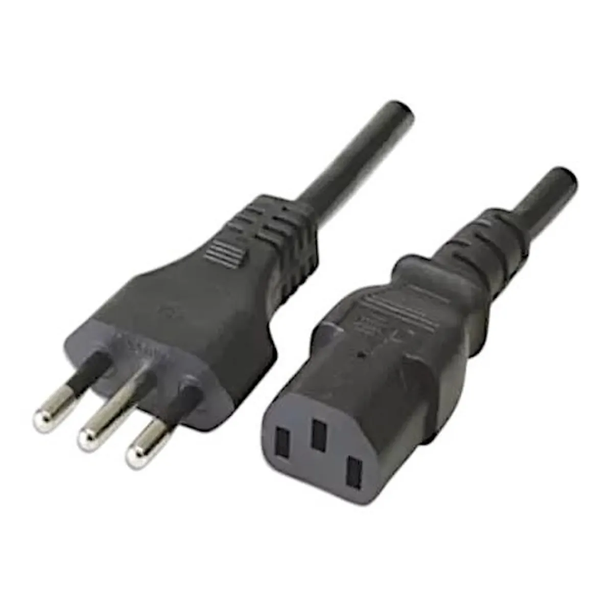 MALIK - Cable Alimentación Monitor PC 1.8 m - Conector Seguro